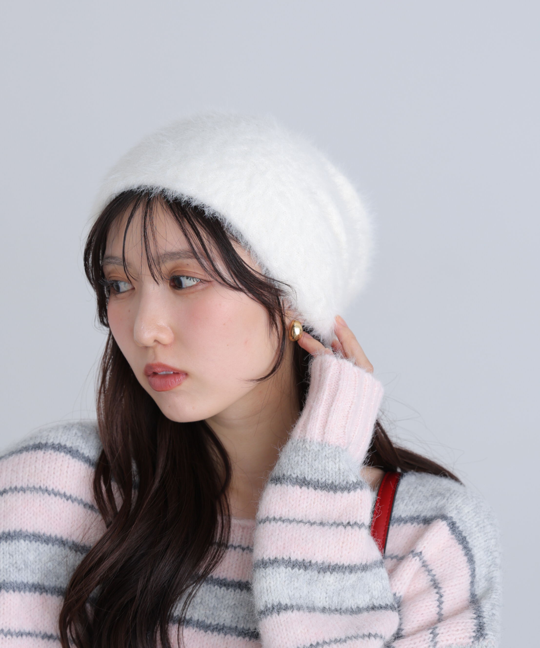  「デザインビーニー」|ソックス|アイボリー