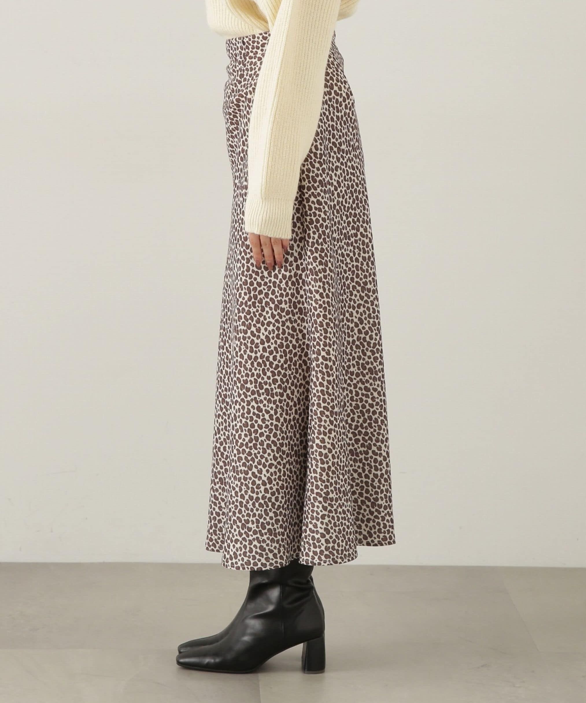 PROPORTION BODY DRESSING「レオパードスカート　24AW」|スカート|