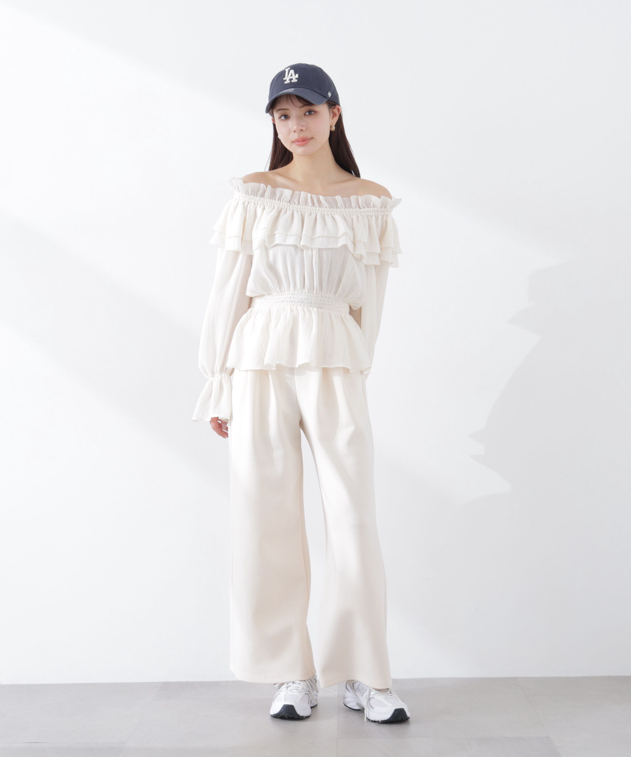 PROPORTION BODY DRESSING「〈a/mie〉カットイージーワイドパンツ　26SS」|その他|