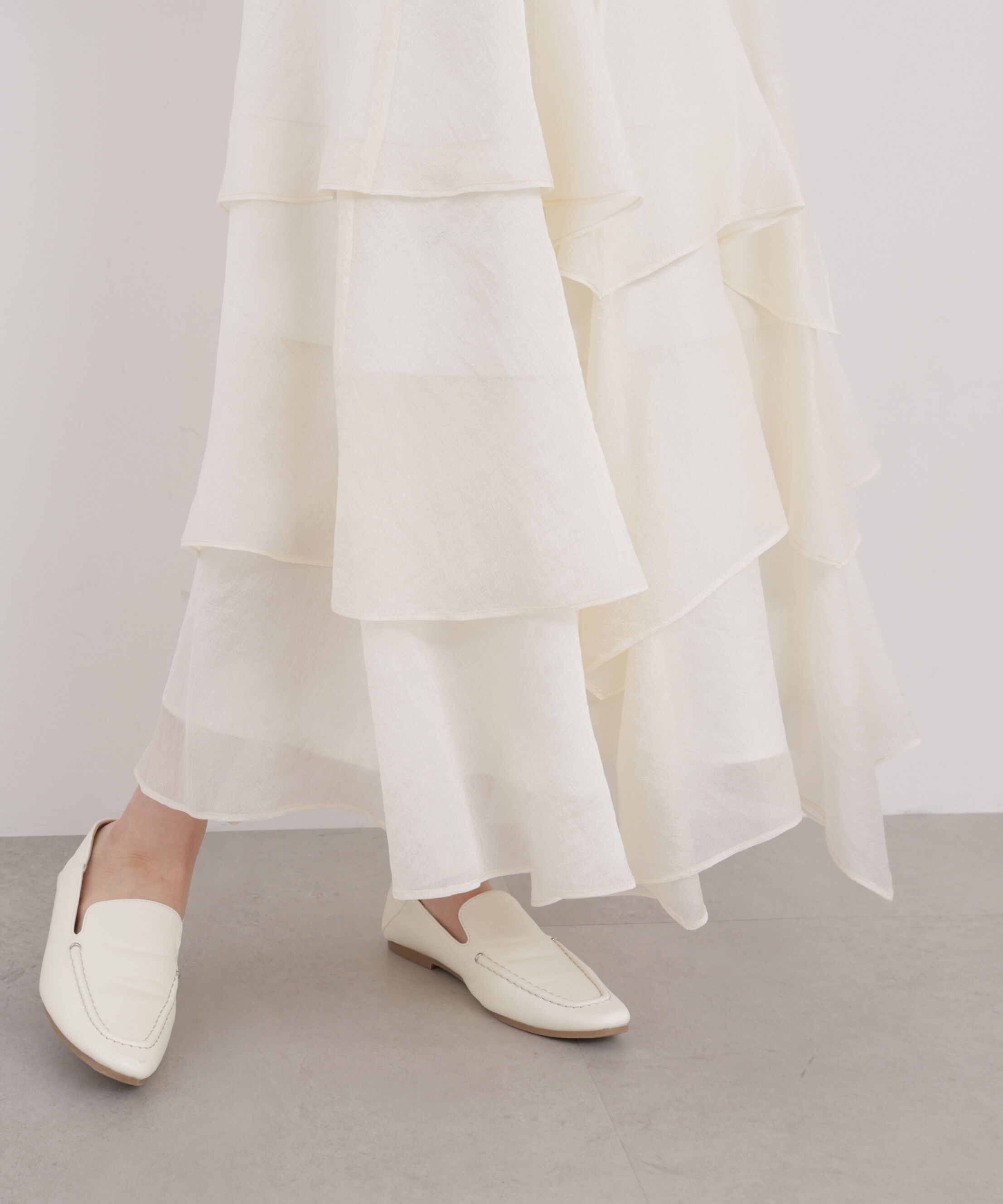 PROPORTION BODY DRESSING「ランダムティアードシアースカート 26SS」|スカート|