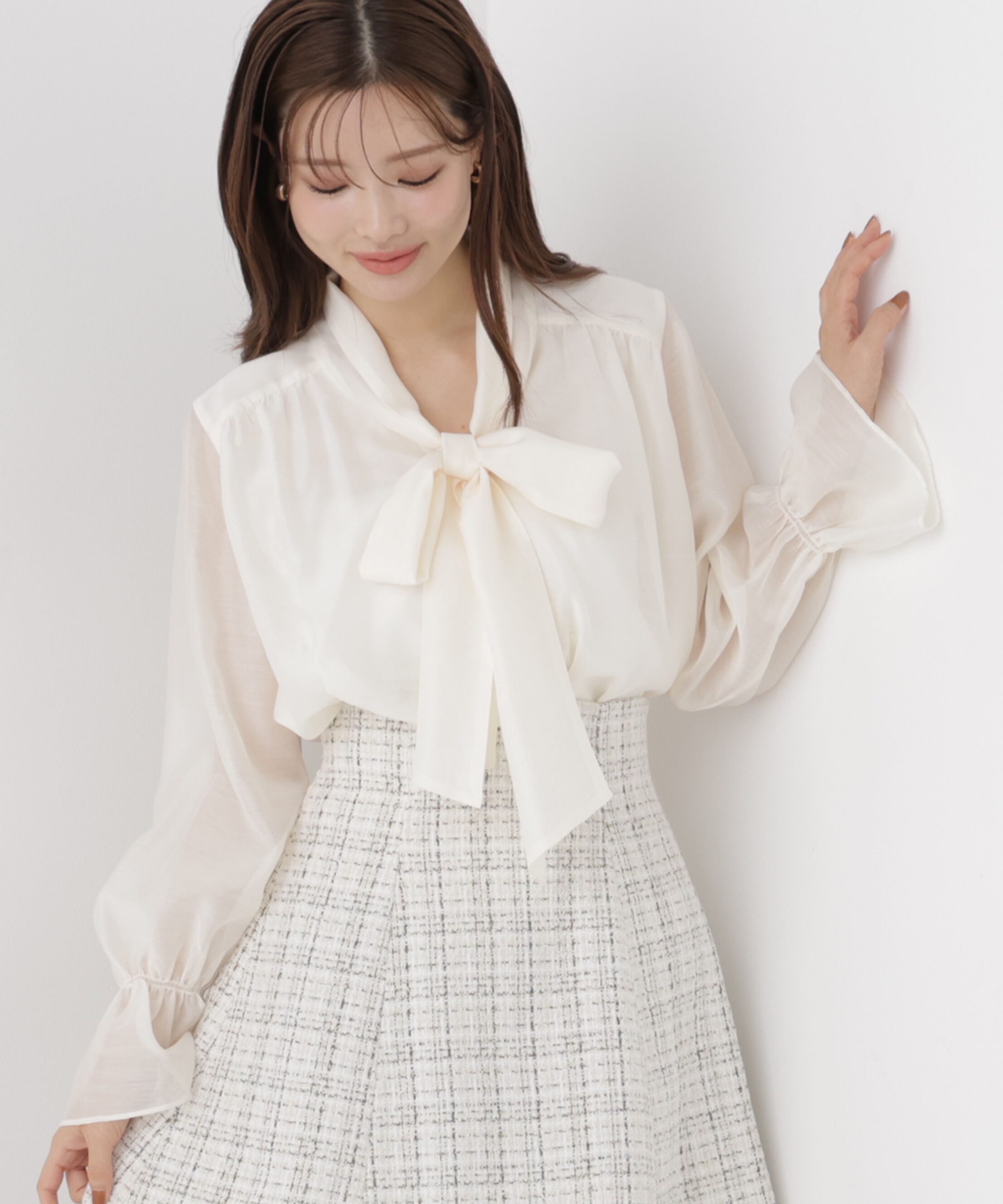 PROPORTION BODY DRESSING「ビッグリボンブラウス」|シャツ・ブラウス|
