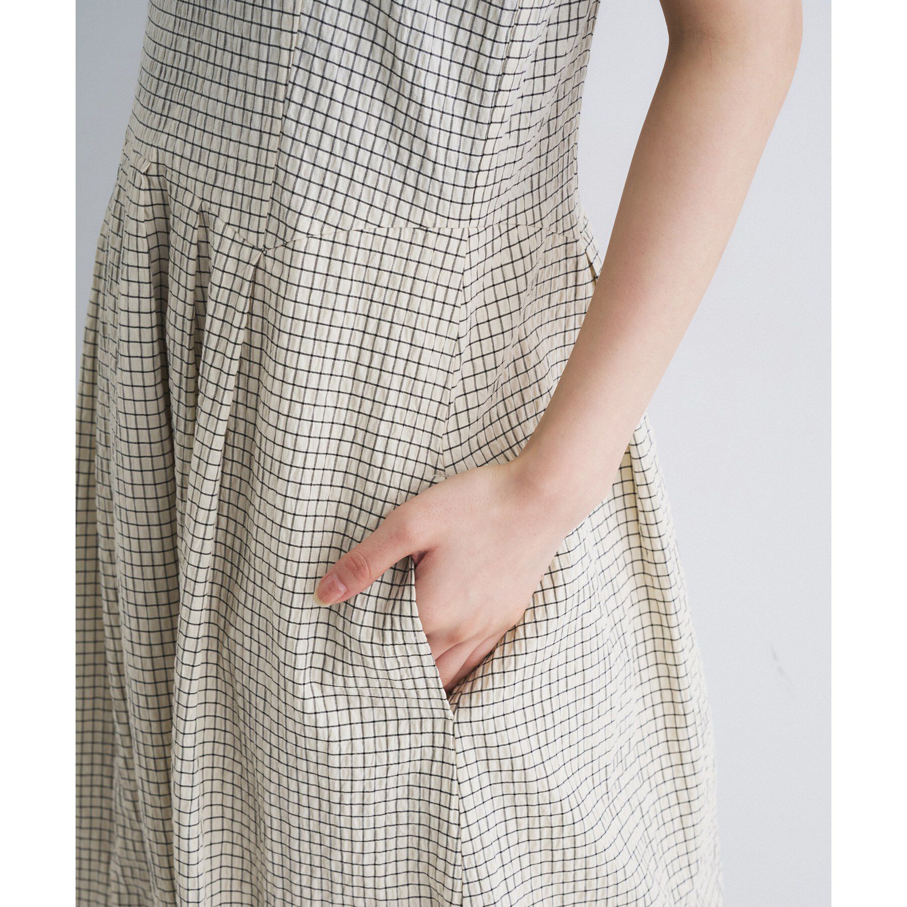 CODE A「shoulder ribbon dress」|ワンピース|