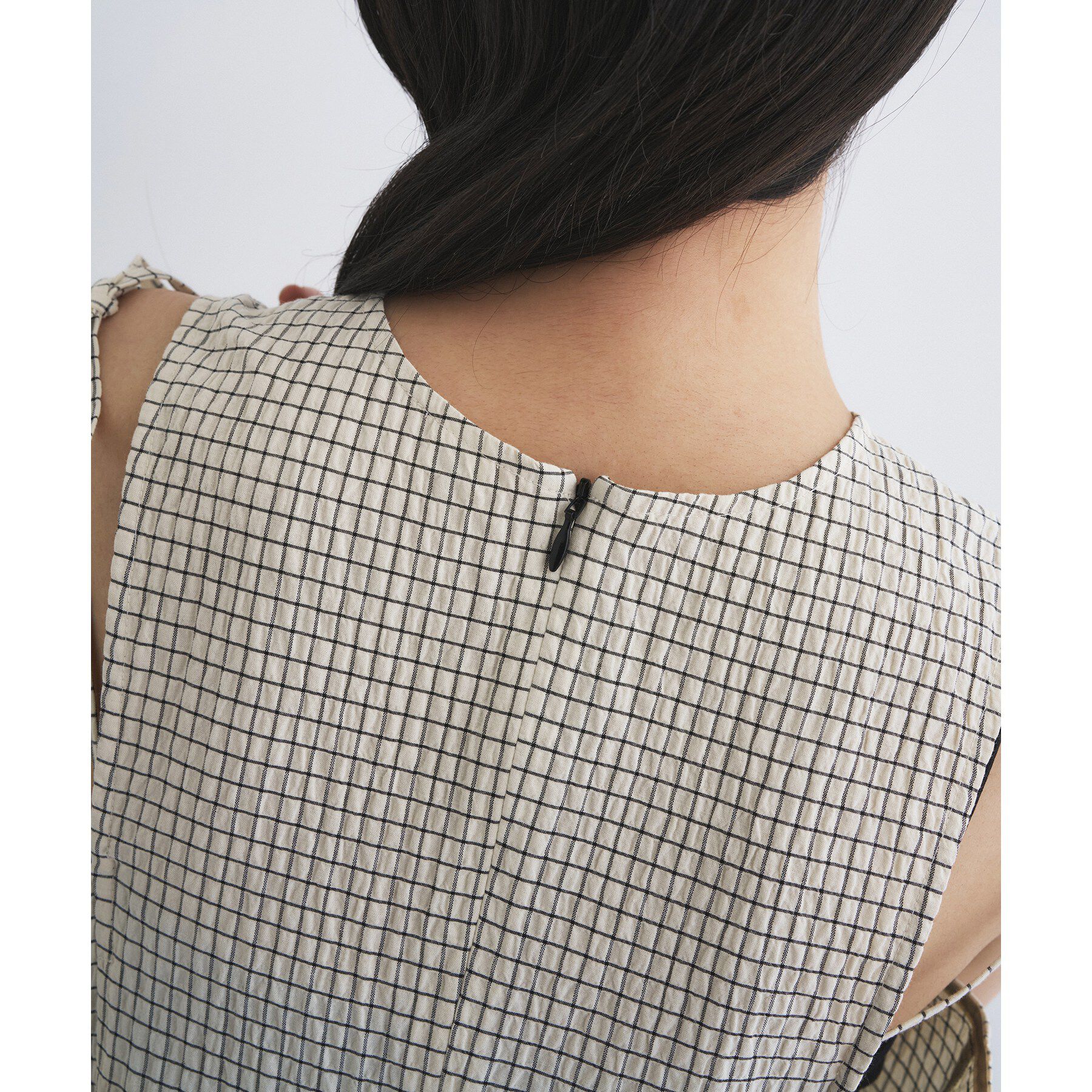CODE A「shoulder ribbon dress」|ワンピース|