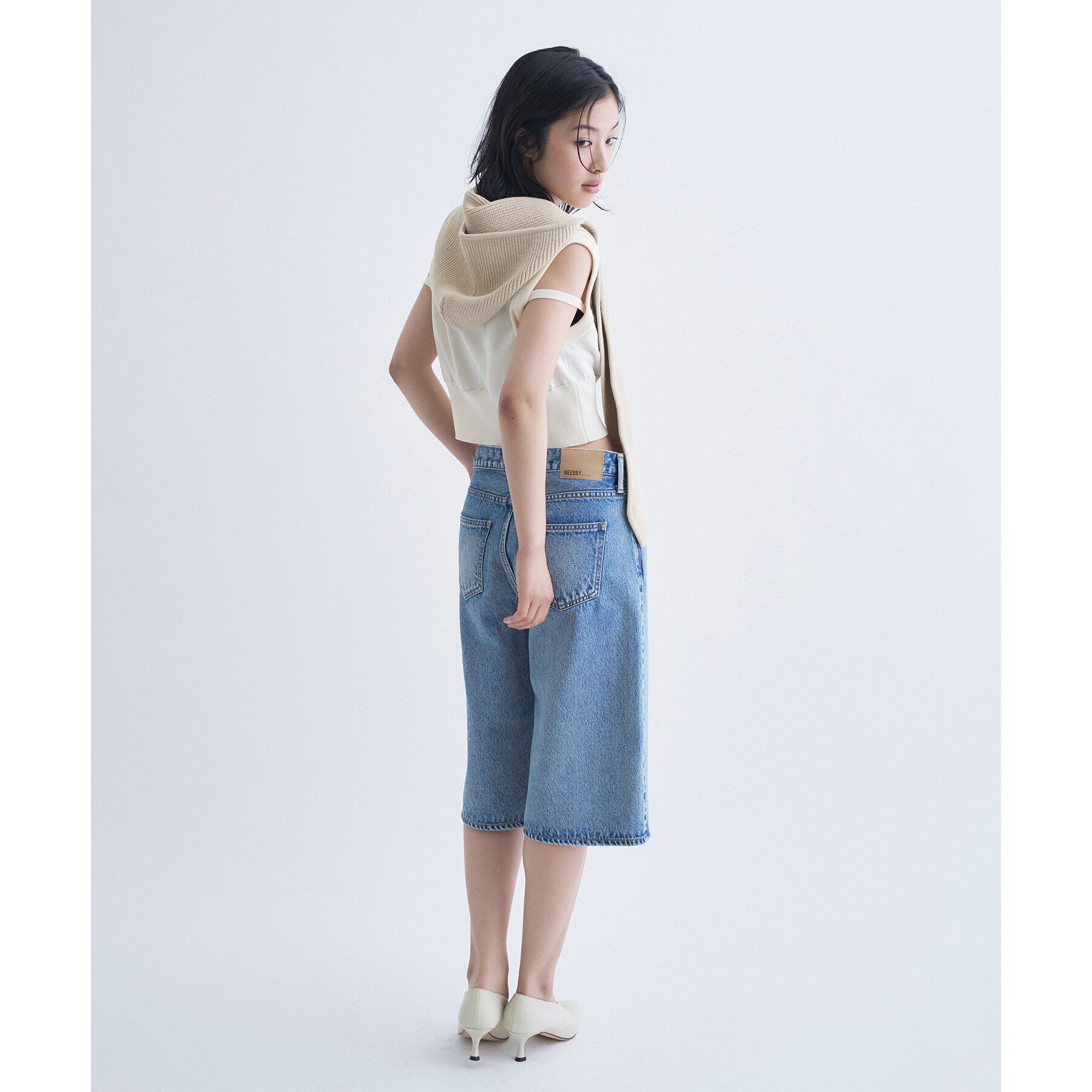 CODE A「piedi nudi｜RIB KNIT BALACLAVA」|ニット帽|