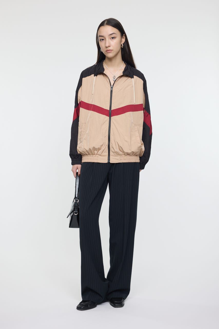 MOUSSY「SWITCHING NYLON ジャケット」|ブルゾン・スタジャン|