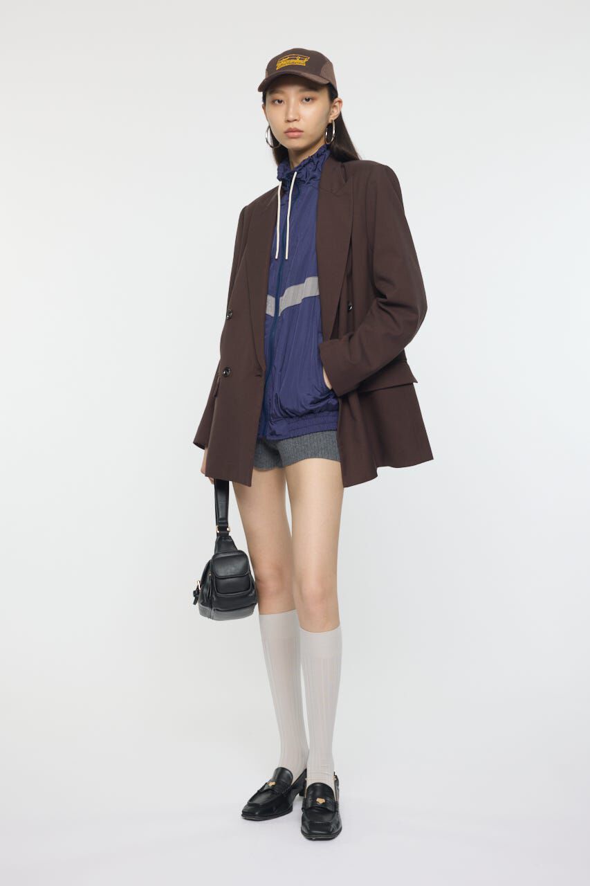 MOUSSY「SWITCHING NYLON ジャケット」|ブルゾン・スタジャン|