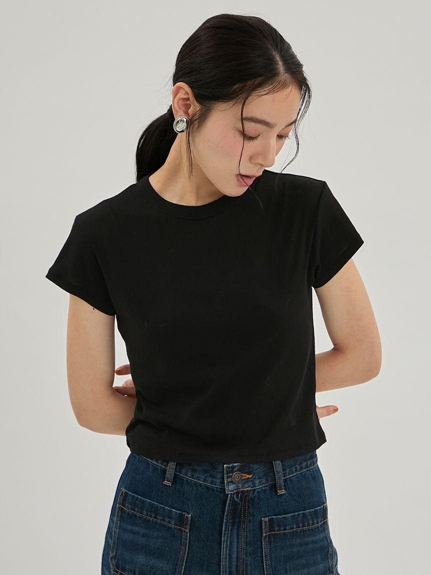 Mila Owen「強撚シアーフライスちびTシャツ」|Tシャツ・カットソー|