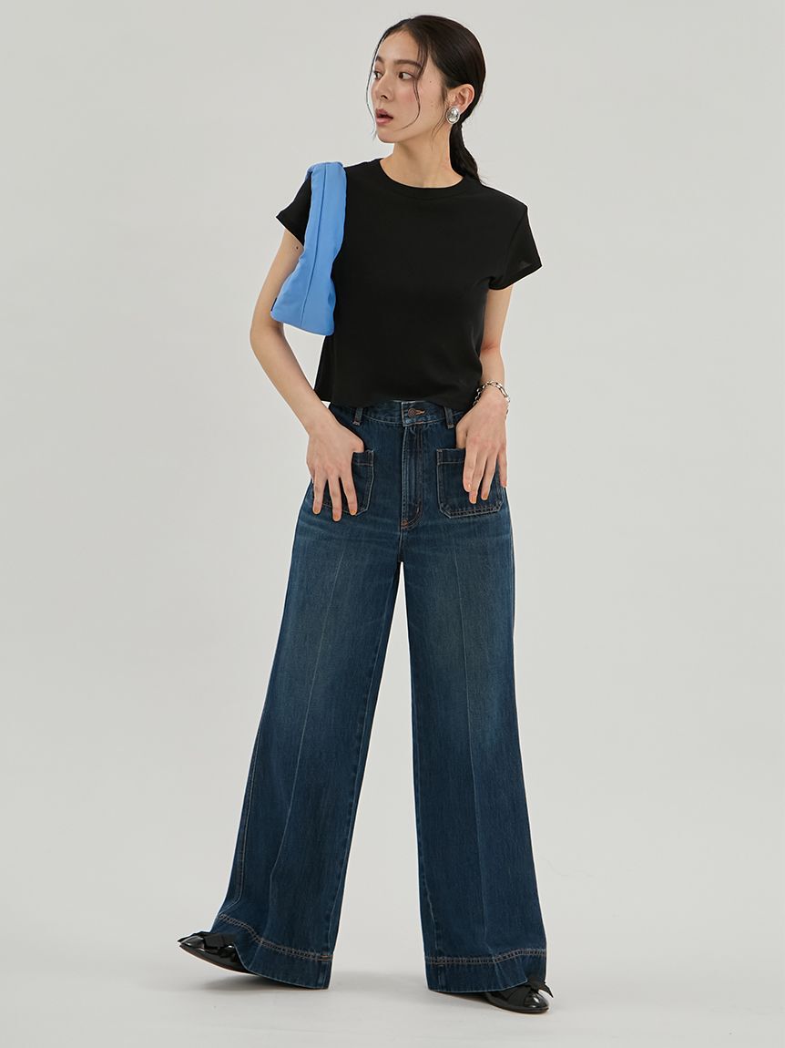 Mila Owen「強撚シアーフライスちびTシャツ」|Tシャツ・カットソー|