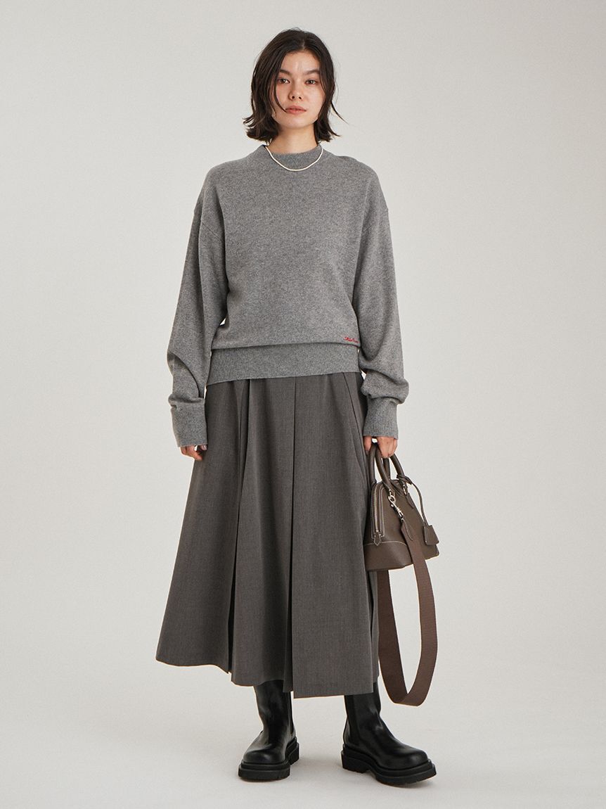 Mila Owen「wool100％クルーネックベーシックニットトップス」|ニット・セーター|