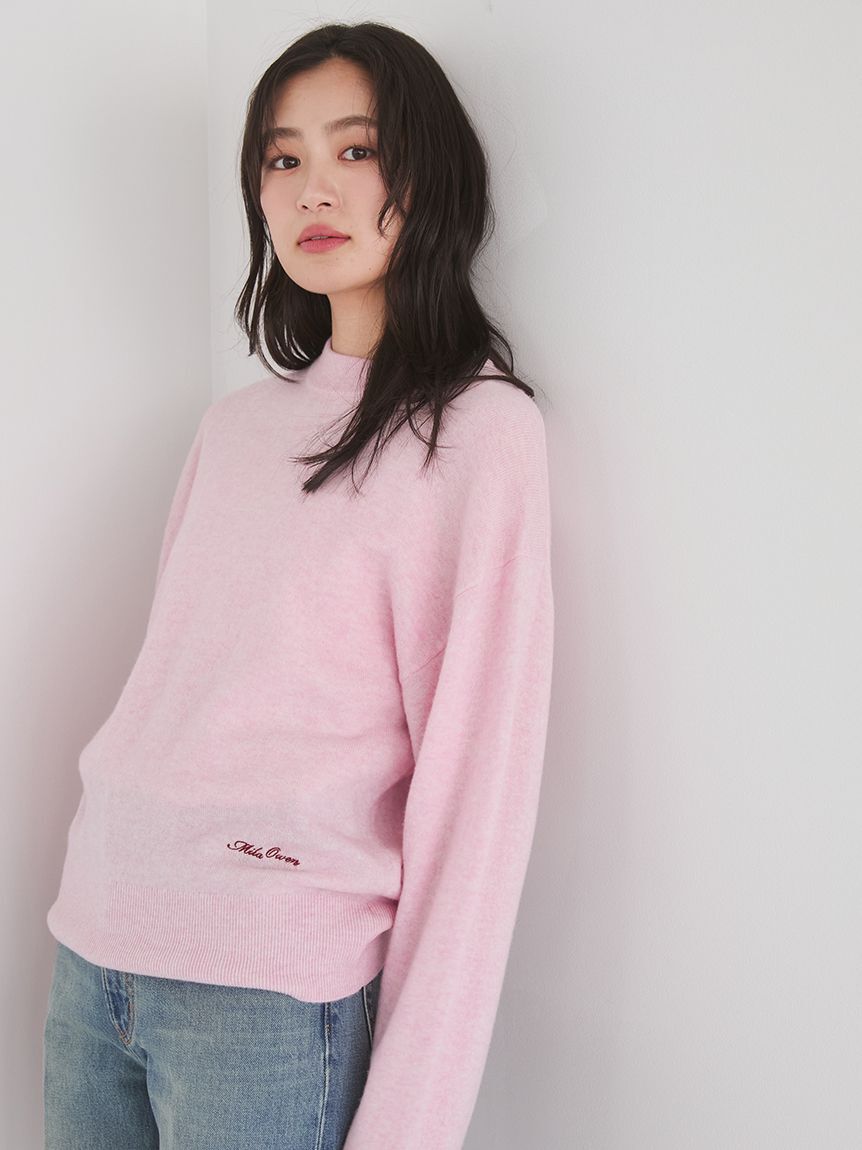 Mila Owen「wool100％クルーネックベーシックニットトップス」|ニット・セーター|PNK