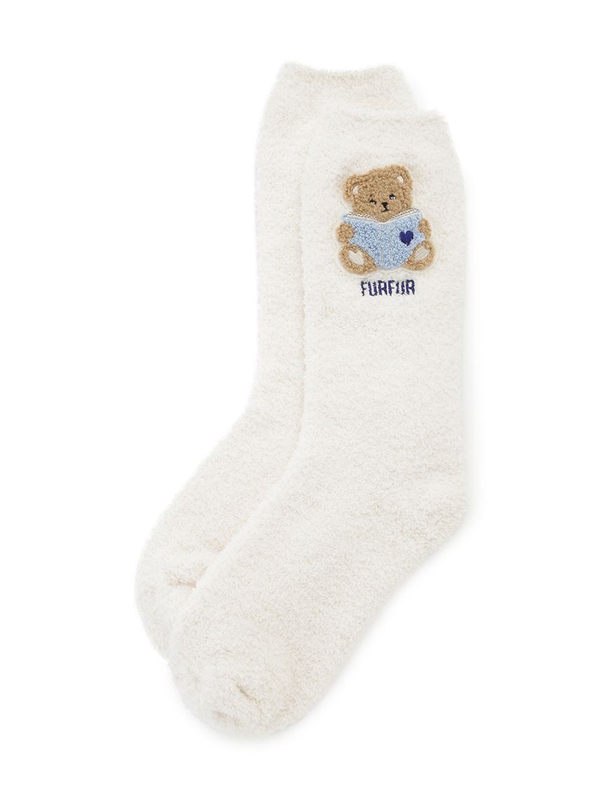 FURFUR「【FURFUR&times;gelato pique】パウダーベアモチーフルームソックス」|その他|