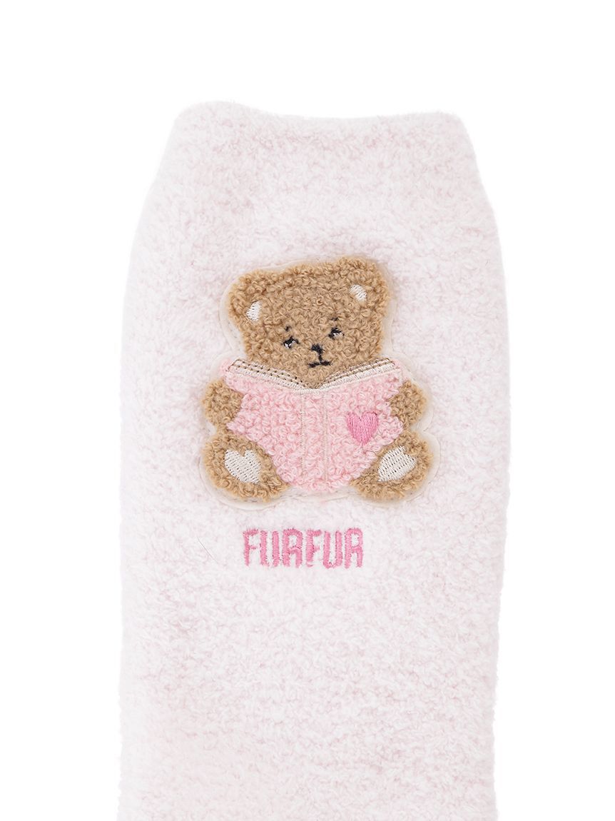 FURFUR「【FURFUR&times;gelato pique】パウダーベアモチーフルームソックス」|その他|