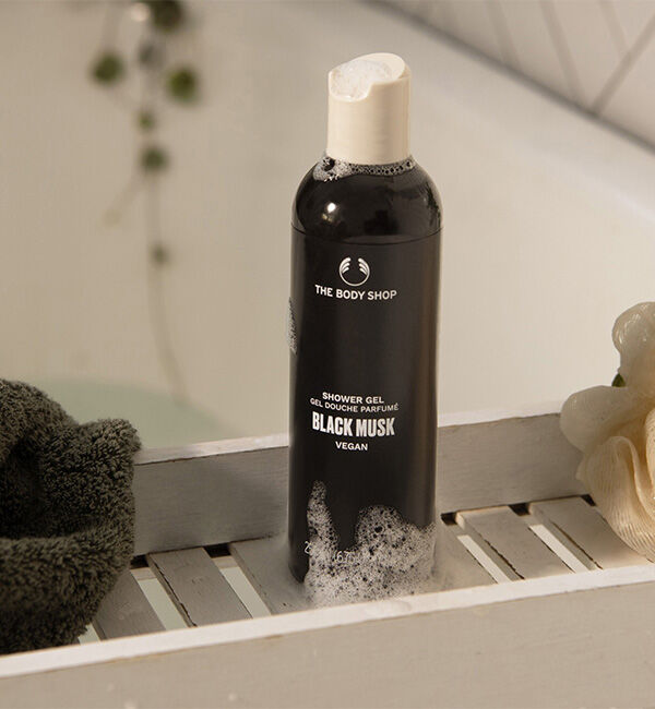 THE BODY SHOP「ブラックムスク シャワージェル 250mL」|ボディクレンジング|