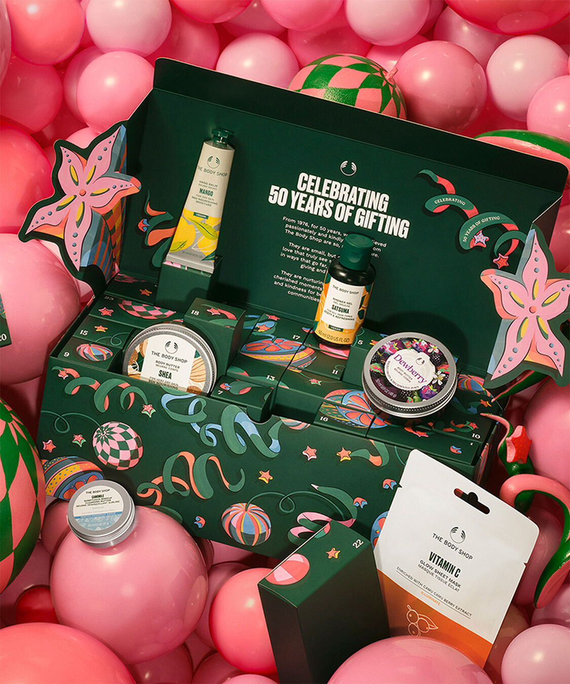 THE BODY SHOP「【数量限定】アドベントカレンダー コア」|キット・セット|