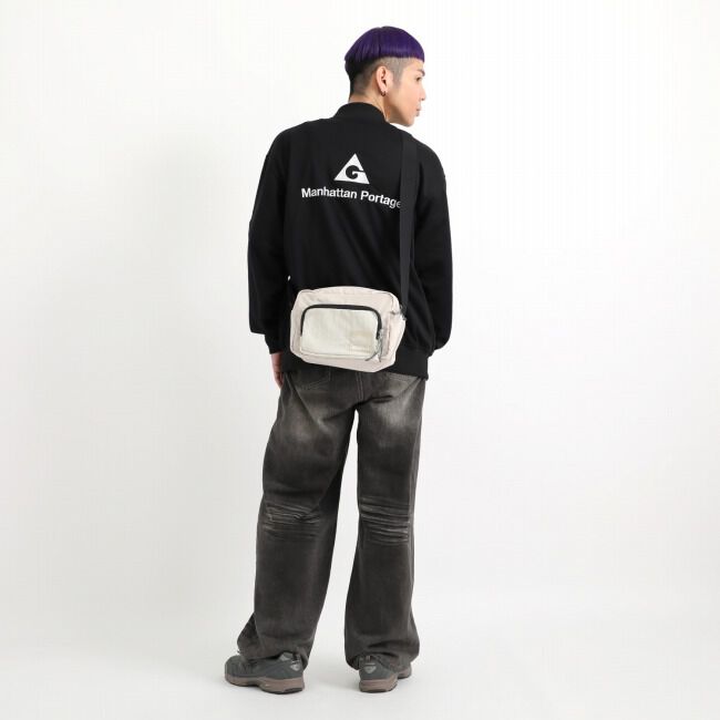 Manhattan Portage「THE SPRINTER (LG) W/DIV NYLON TUSSAH RIPSTOP NYLON / GERRY」|ショルダー・メッセンジャー|