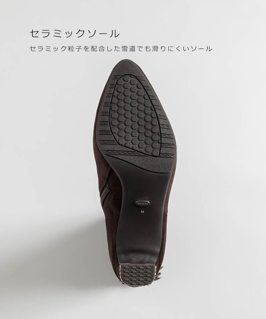  「【Classical Ribbon Collection】2WAY バックリボンデザインロングブーツ」|ロングブーツ|