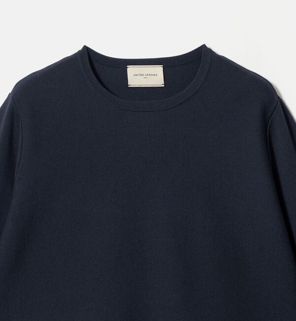 UNITED ARROWS「オーガンジー レース コンビ ニット ‐ウォッシャブル‐」|ニット・セーター|