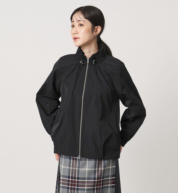 UNITED ARROWS「【別注】＜MARILYN MOON＞ギャザー ブルゾン」|ブルゾン・スタジャン|