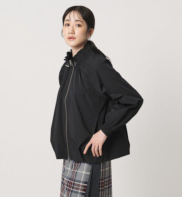 UNITED ARROWS「【別注】＜MARILYN MOON＞ギャザー ブルゾン」|ブルゾン・スタジャン|