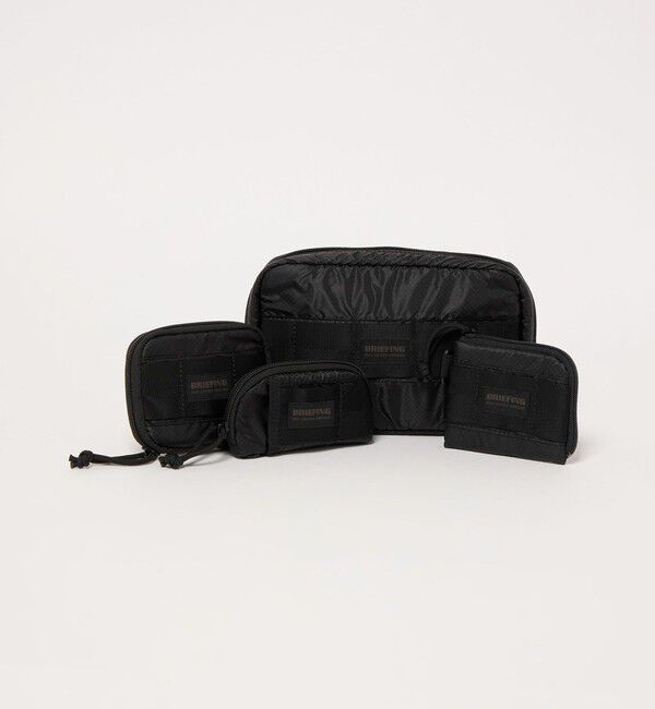 UNITED ARROWS「【別注】＜BRIEFING＞SOLID LIGHT ZIP CASE/ソリッド ライト ジップケース」|キーケース|