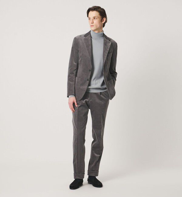 UNITED ARROWS「コーデュロイ 1プリーツ スラックス R―MODEL」|スラックス|