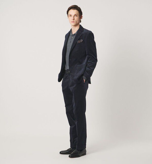 UNITED ARROWS「コーデュロイ 1プリーツ スラックス R―MODEL」|スラックス|