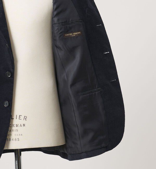 UNITED ARROWS「コーデュロイ シングル 3ボタン テーラードジャケット RーMODEL」|テーラードジャケット|
