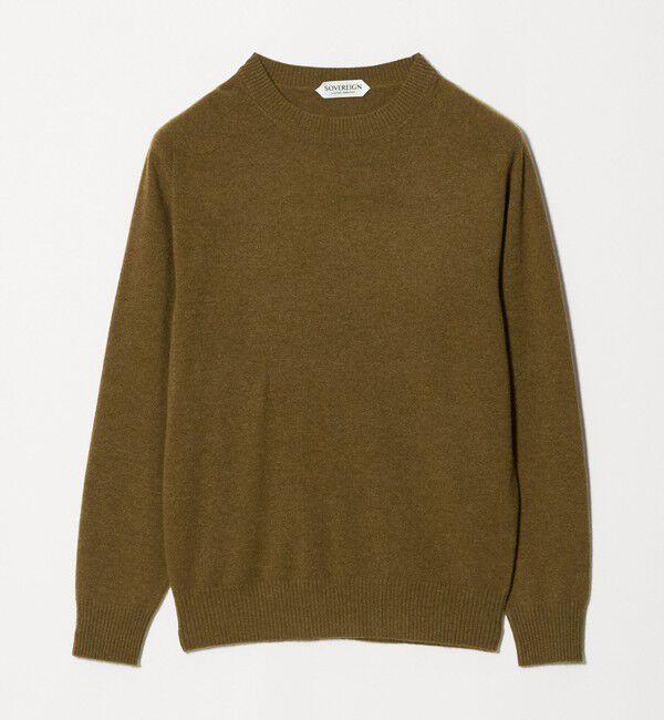 UNITED ARROWS「＜SOVEREIGN＞ウール/カシミヤ  ホールガーメント クルーネックニット」|ニット・セーター|