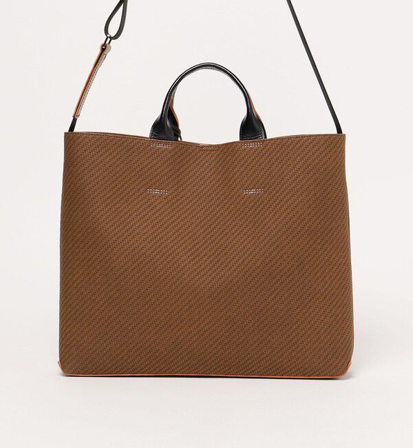 UNITED ARROWS「＜hALON＞ピーチスキン スリム トートバッグ」|トートバッグ|