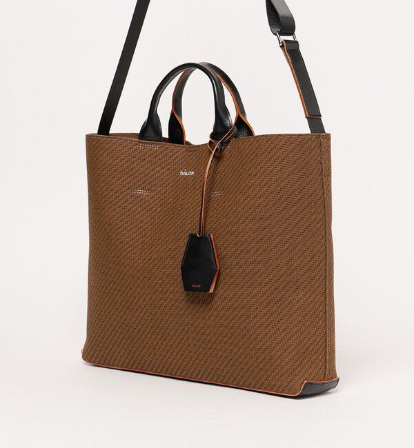 UNITED ARROWS「＜hALON＞ピーチスキン スリム トートバッグ」|トートバッグ|