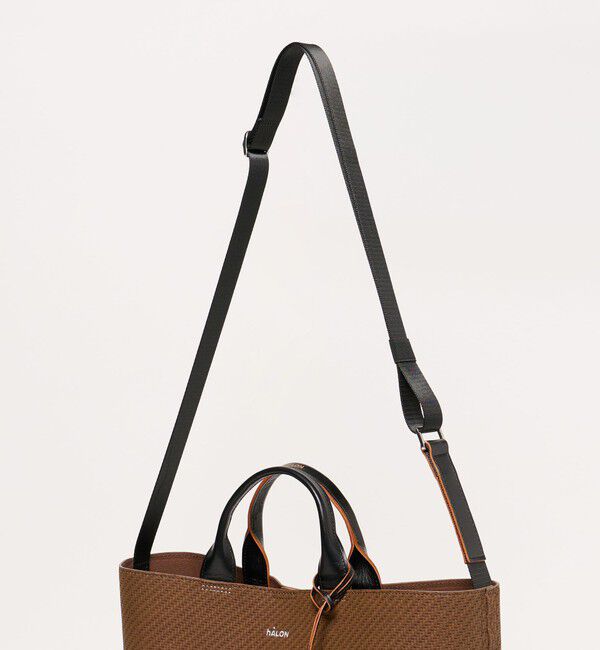 UNITED ARROWS「＜hALON＞ピーチスキン スリム トートバッグ」|トートバッグ|
