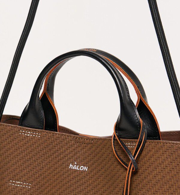 UNITED ARROWS「＜hALON＞ピーチスキン ミニ トートバッグ」|トートバッグ|