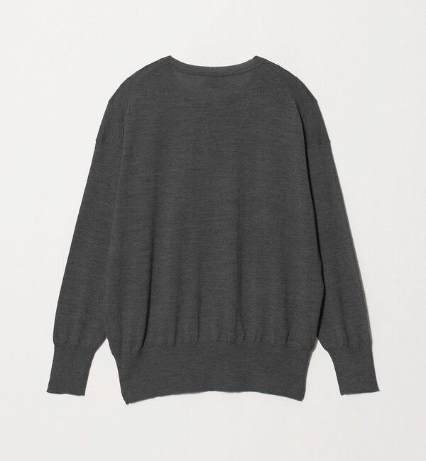 UNITED ARROWS「18G ウール クルーネック ニット ‐ウォッシャブル‐」|ニット・セーター|