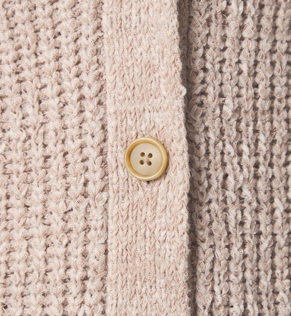 UNITED ARROWS green label relaxing「テープ モール Vネック ニット カーディガン」|カーディガン|