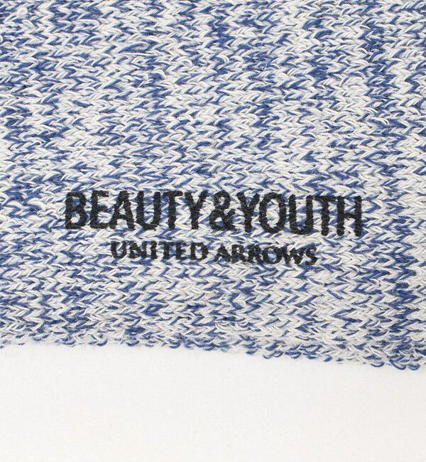 BEAUTY&YOUTH UNITED ARROWS「ダブル リブ パイル クウォーター ソックス」|ソックス|
