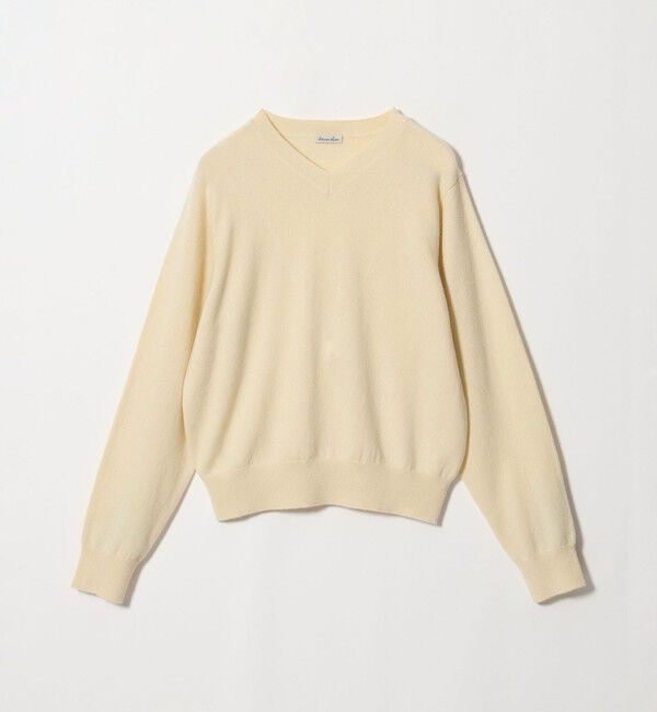 STEVEN ALAN「＜Steven Alan＞カシミヤ Vネック ニット」|ニット・セーター|