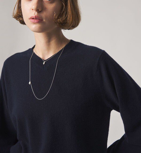 STEVEN ALAN「＜Steven Alan＞カシミヤ Vネック ニット」|ニット・セーター|