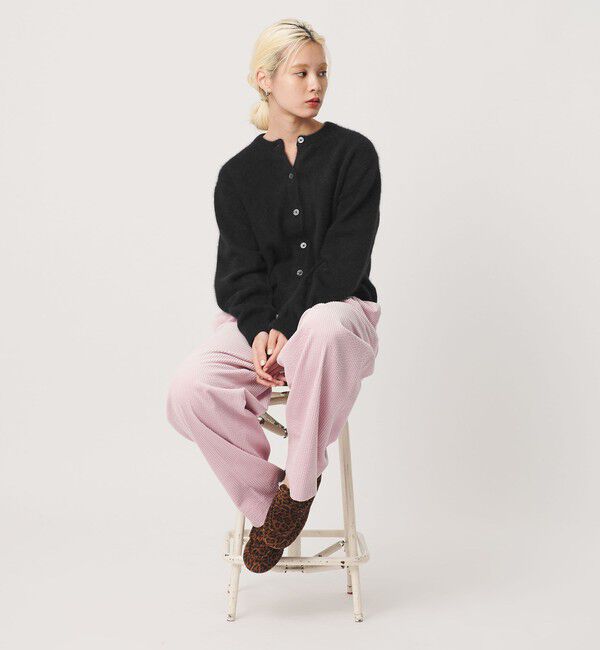 BEAUTY&YOUTH UNITED ARROWS「フォックスカシミヤブレンド クルーネックカーディガン」|カーディガン|