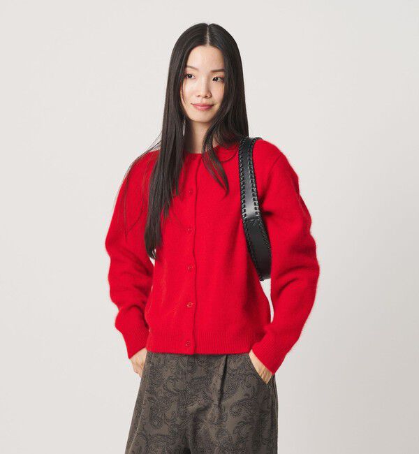 BEAUTY&YOUTH UNITED ARROWS「フォックスカシミヤブレンド クルーネックカーディガン」|カーディガン|