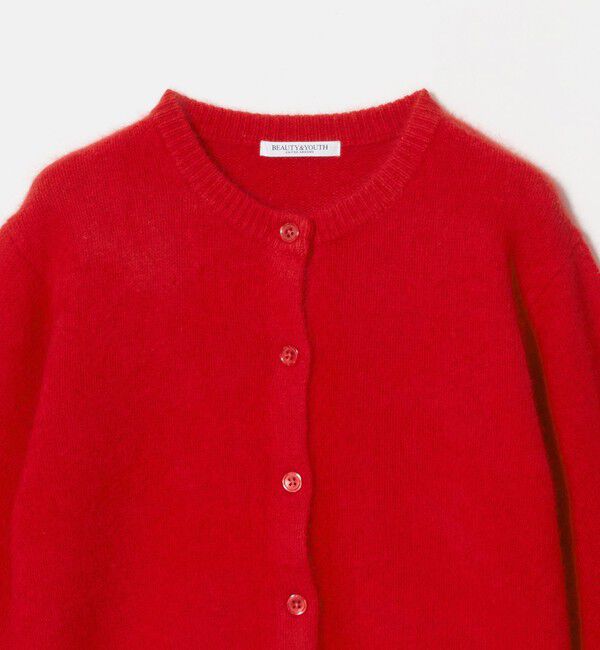 BEAUTY&YOUTH UNITED ARROWS「フォックスカシミヤブレンド クルーネックカーディガン」|カーディガン|