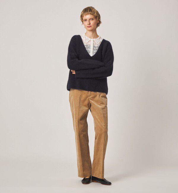 STEVEN ALAN「＜Steven Alan＞コーデュロイ ワイド トラウザーズ」|チノ|