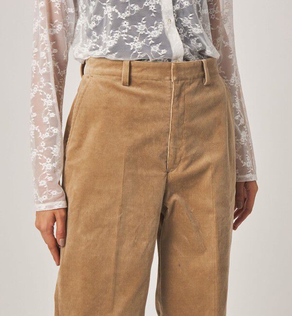 STEVEN ALAN「＜Steven Alan＞コーデュロイ ワイド トラウザーズ」|チノ|