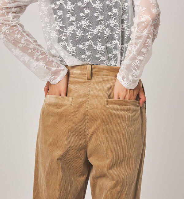 STEVEN ALAN「＜Steven Alan＞コーデュロイ ワイド トラウザーズ」|チノ|