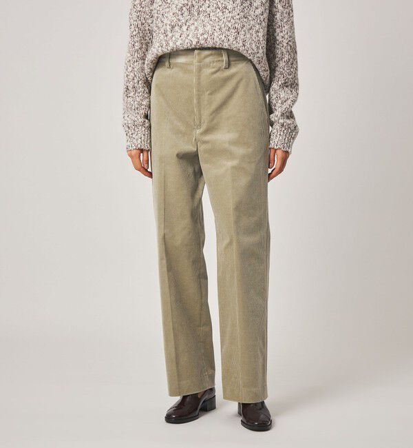 STEVEN ALAN「＜Steven Alan＞コーデュロイ ワイド トラウザーズ」|チノ|LIME