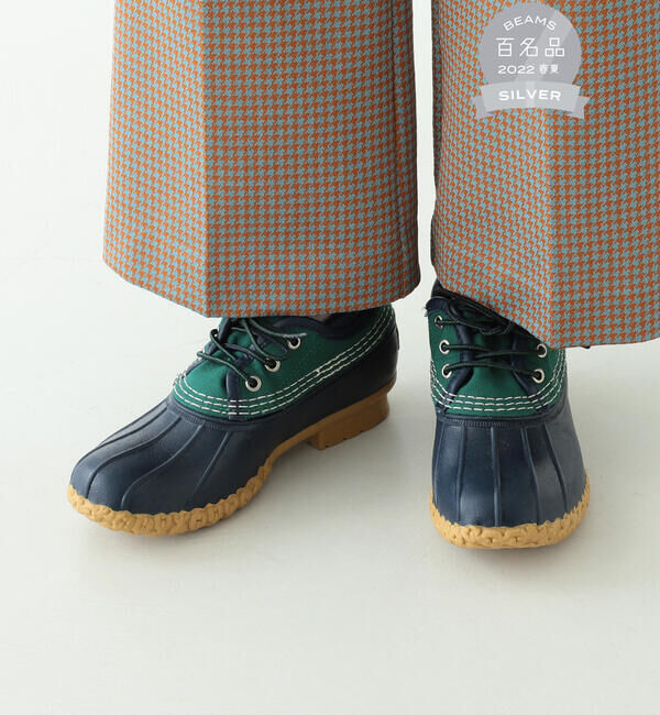 BEAMS SELECTION for WOMEN「L.L.Bean &times; BEAMS PLUS & BEAMS BOY / Deluxe Canvas Gum Shoes」|その他|GREEN/NAVY