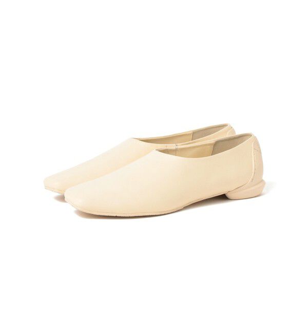 BEAMS SELECTION for WOMEN「SHISEI / MM TIGHT SQUARE スリッポン」|パンプス|