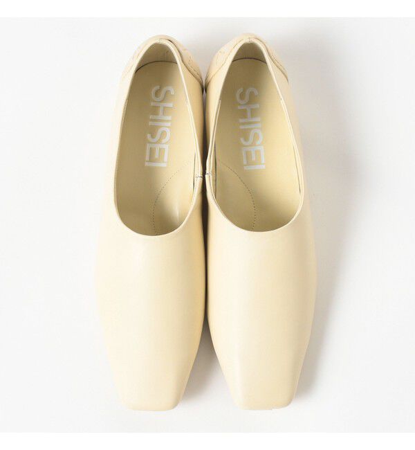 BEAMS SELECTION for WOMEN「SHISEI / MM TIGHT SQUARE スリッポン」|パンプス|