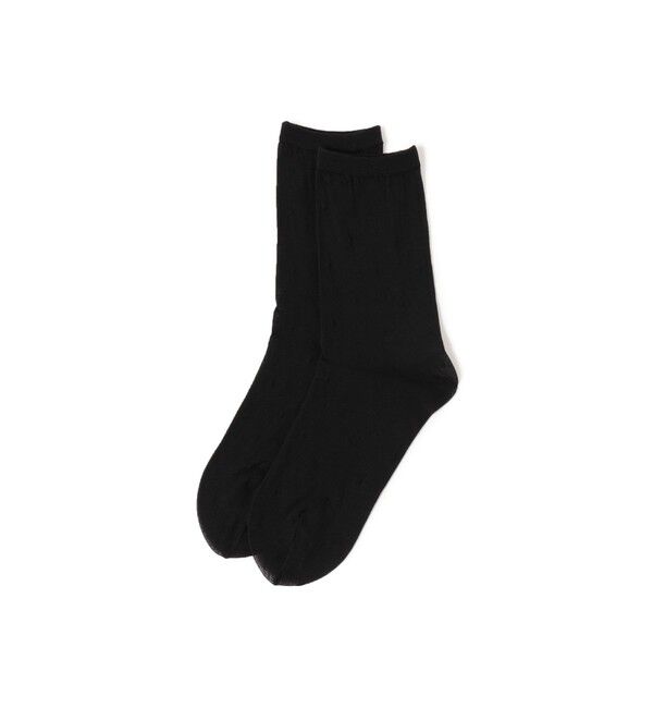 Demi-Luxe BEAMS 「ドット シアー ソックス」|その他|BLACK