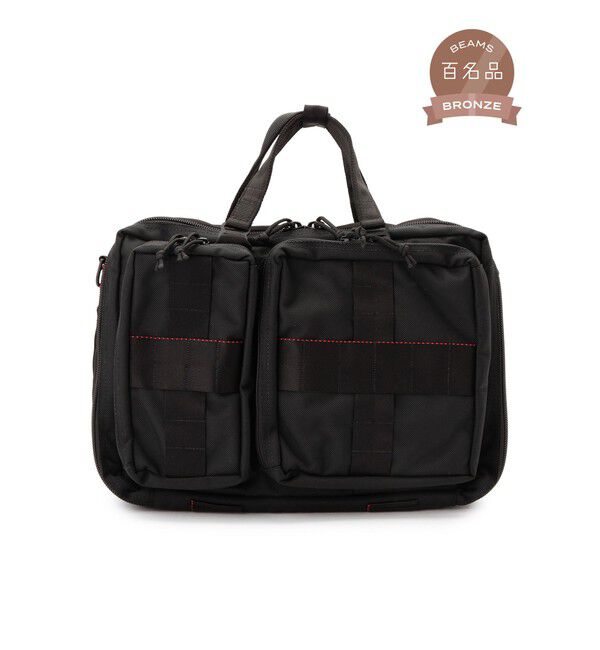 BEAMS PLUS「BRIEFING / 別注 3WAY BAG」|ビジネスバッグ|BLACK