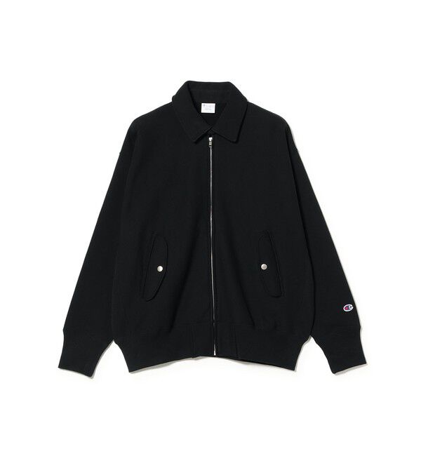 BEAMS「【別注】Champion / リバースウィーブ（R）ジップアップ ブルゾン」|ブルゾン・スタジャン|